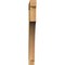 Ekena Millwork Westlake Block Rough Sawn Bracket, Western Red Cedar, 4"W x 38"D x 44"H BKT04X38X44WTL05RWR - alternate 2